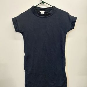 Crewcuts shift dress navy blue size 10-12